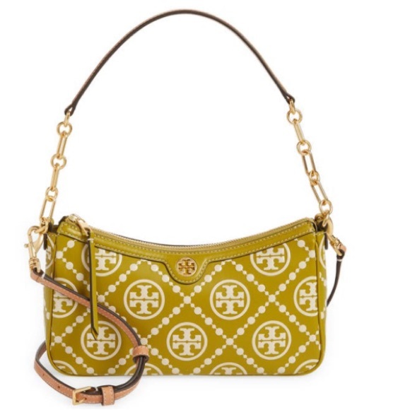 Tory Burch T Monogram Contrast Embossed Studio bag! - Picture 5 of 10